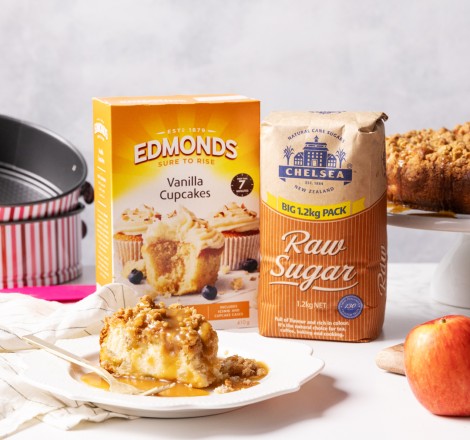 Apple Crumble Cake Recipe NZ Edmonds Cooking