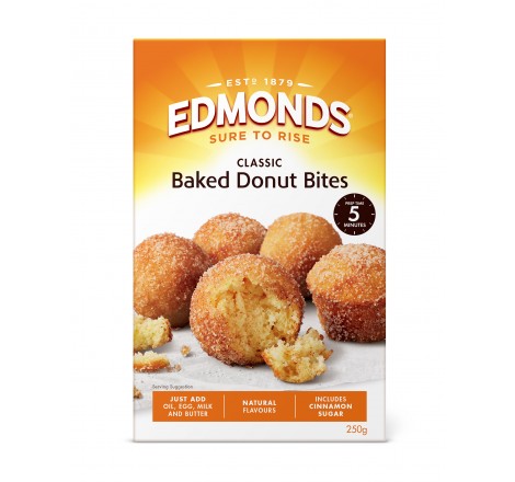 Classic Baked Donut Bites NZ Edmonds Cooking