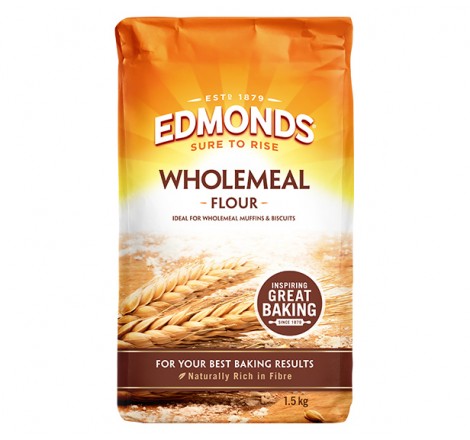EDMONDS FLOUR 1 5KG WHOLEMEAL