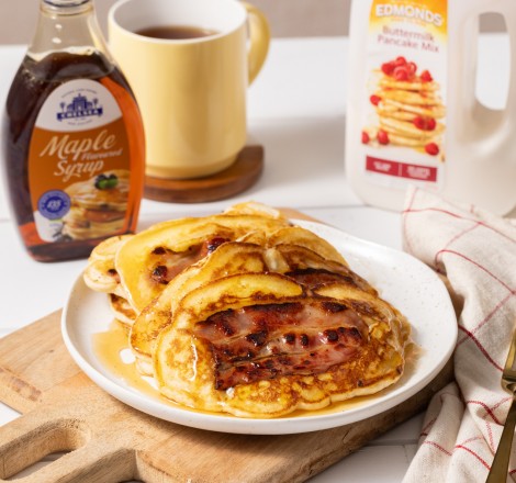 Bacon Pancakes Recipe NZ Edmonds Baking