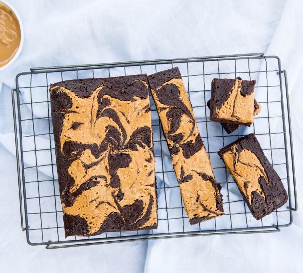 Peanut Butter Swirl Brownie