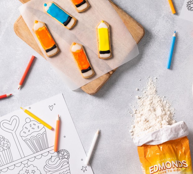 Pencil Sugar Cookies