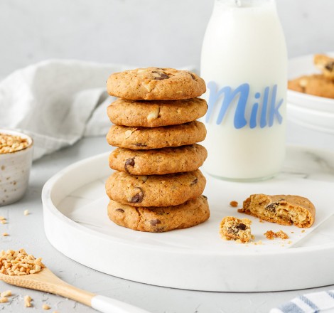 Peanut Butter Choc Chip Cookies