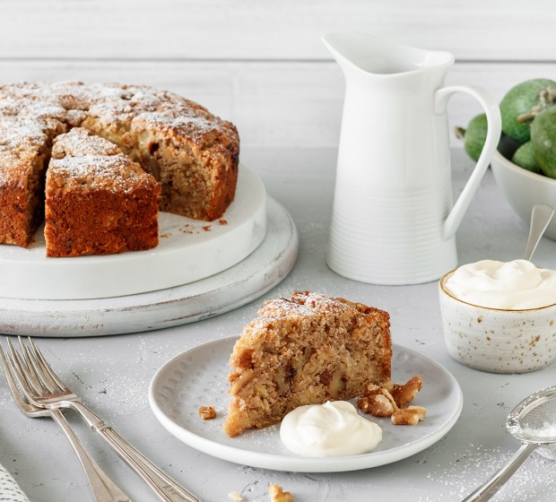 Spiced Feijoa Cake