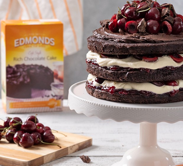 Cherry Chocolate Gateau