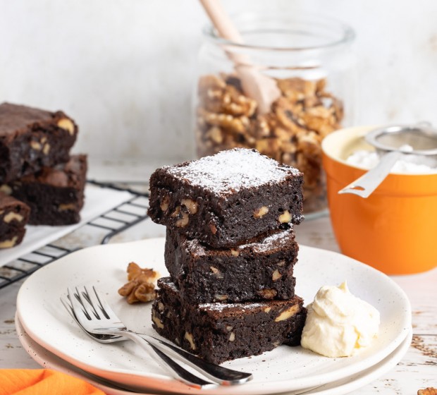Gluten Free Choc Walnut Brownies