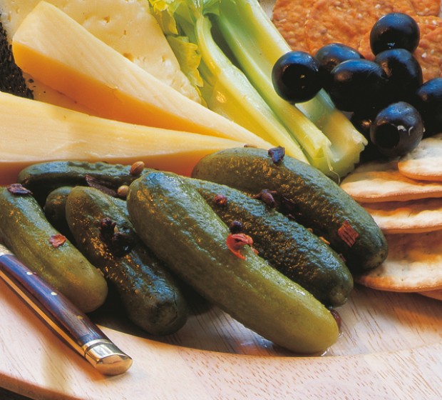 Sweet Pickled Gherkins