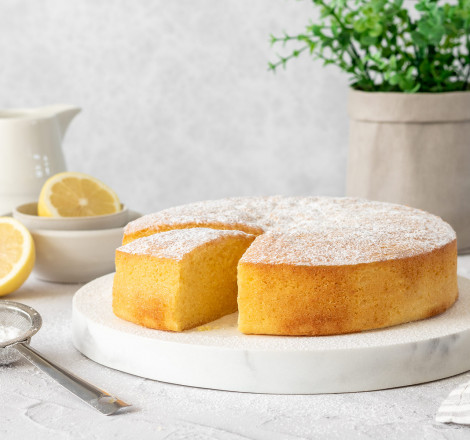 Lemon Sour Cream Cake LANDSCAPE Low Res