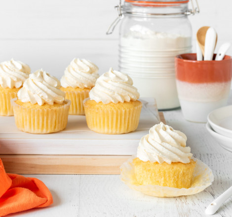 Gluten Free Vanilla Cupcakes LANDSCAPE Low Res